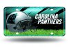 Carolina Panthers Metal License Plate, Auto Tag