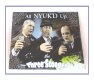Three Stooges All NYUK'D Up Sign, metal, tin