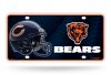 Chicago Bears Metal License Plate, Auto Tag