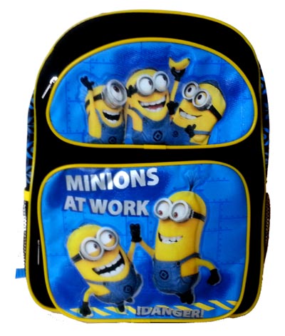 Despicable Me Minions Medium Backpack 14 inches - Click Image to Close
